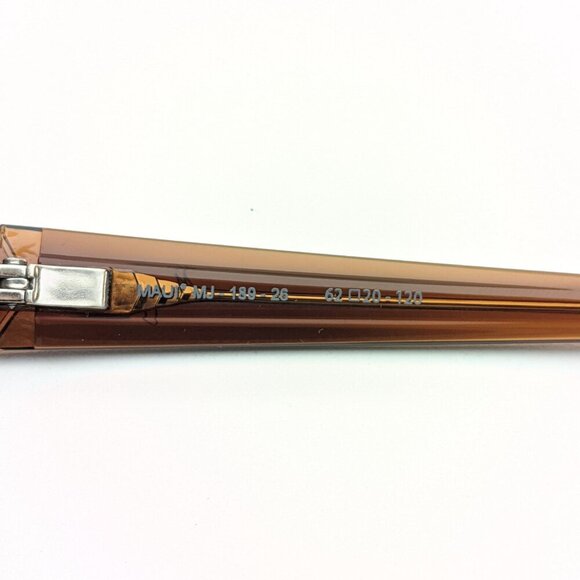 🕶️Made in Italy! Maui Jim MJ189-26 Lagoon Sunglasses 62/20 120 /ALO502🕶️ - Picture 6 of 11